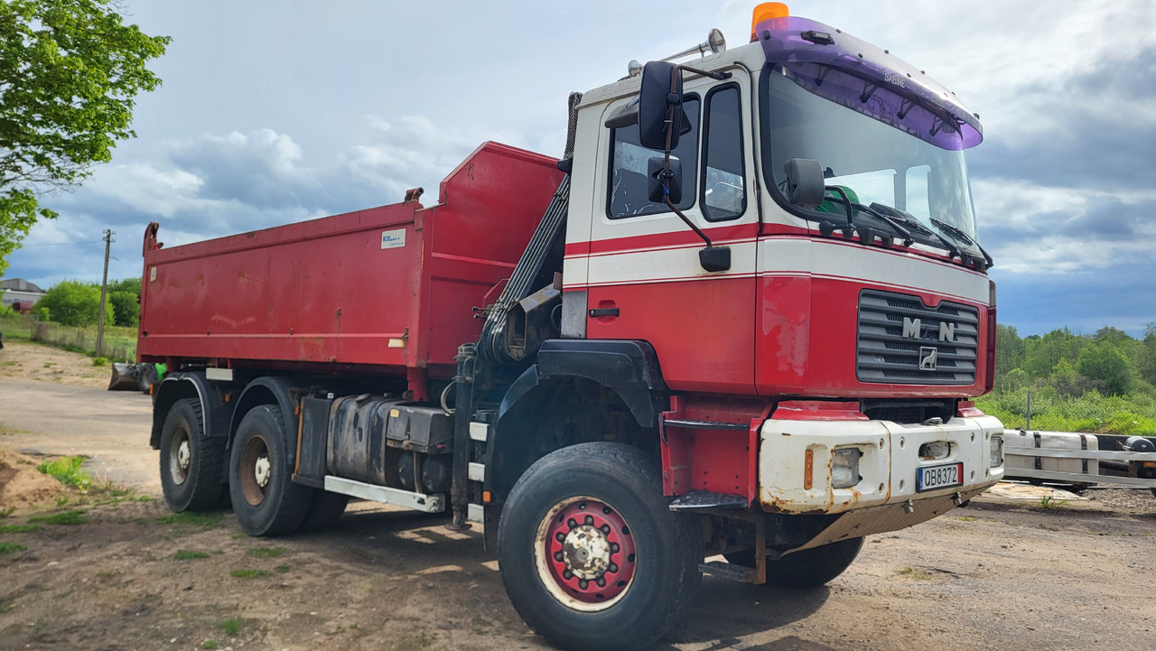 MAN 33.414 6X6 HIAB 102 33.414 - Tipper: picture 3 MAN 33.414 6X6 HIAB 102 33.414 - Tipper: picture 3