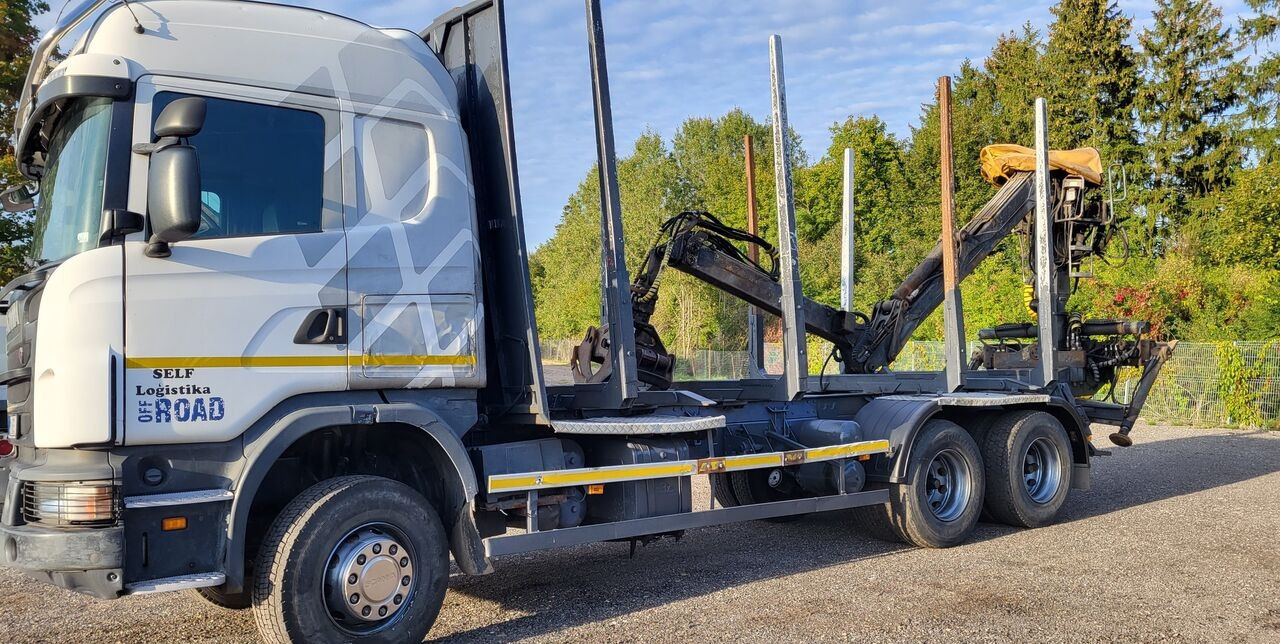 Scania G480 - Timber truck, Crane truck: picture 1 Scania G480 - Timber truck, Crane truck: picture 1