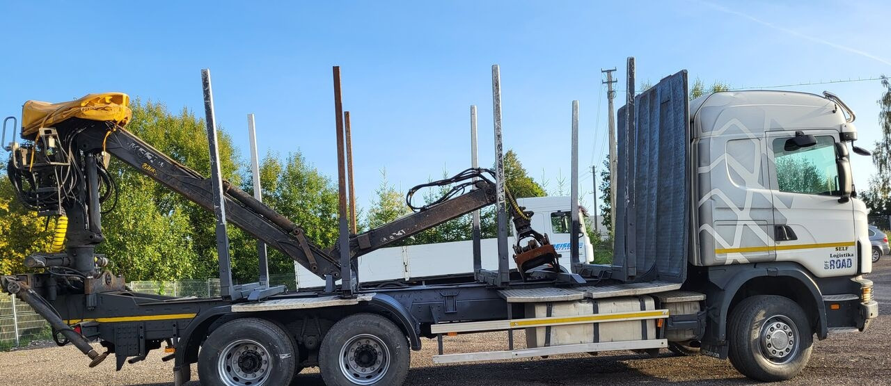Scania G480 - Timber truck, Crane truck: picture 4 Scania G480 - Timber truck, Crane truck: picture 4