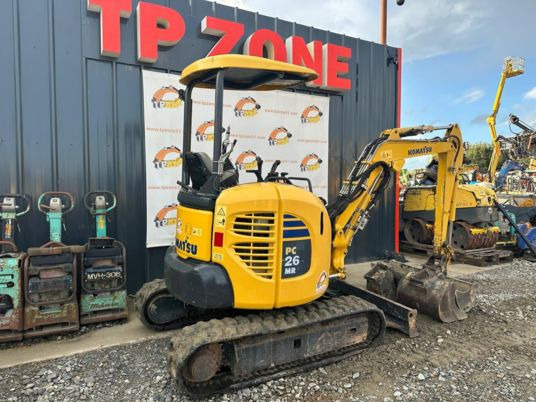 Komatsu PC26MR-3  à 19900€ HT - Mini excavator: picture 5 Komatsu PC26MR-3  à 19900€ HT - Mini excavator: picture 5