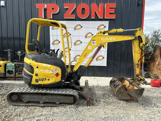 Kubota U27-4 à 19900€ HT - Mini excavator: picture 1 Kubota U27-4 à 19900€ HT - Mini excavator: picture 1