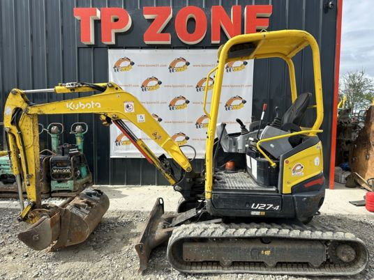 Kubota U27-4 à 19900€ HT - Mini excavator: picture 4 Kubota U27-4 à 19900€ HT - Mini excavator: picture 4