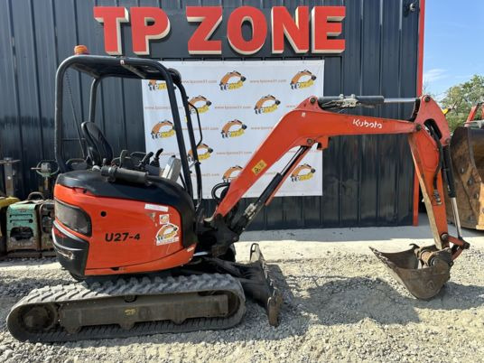 Kubota U27-4 à 20500 € HT - Mini excavator: picture 3 Kubota U27-4 à 20500 € HT - Mini excavator: picture 3