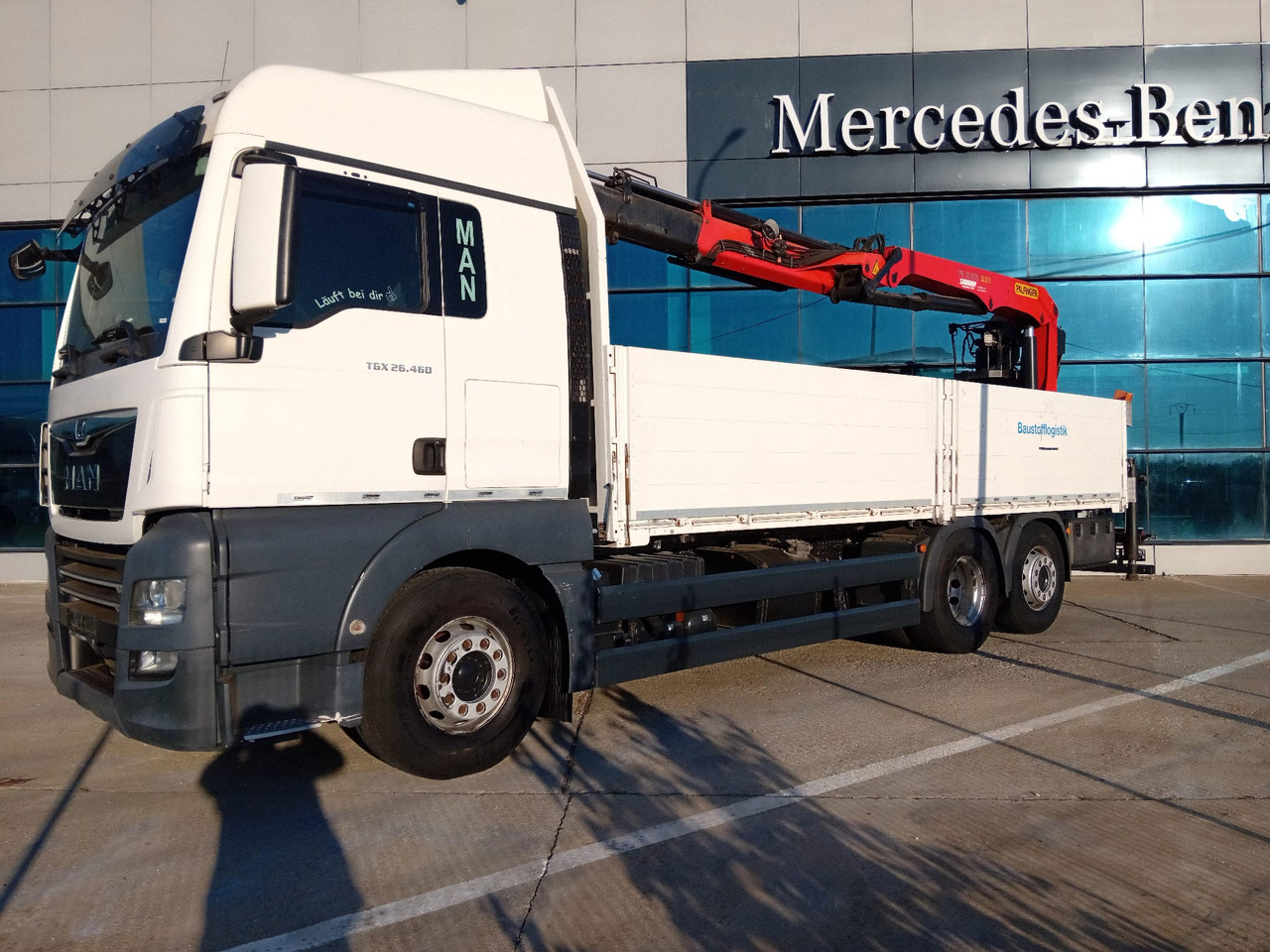 MAN TGX 26.460 6×2, Palfinger Crane PK 18001L - Dropside/ Flatbed truck, Crane truck: picture 2 MAN TGX 26.460 6×2, Palfinger Crane PK 18001L - Dropside/ Flatbed truck, Crane truck: picture 2