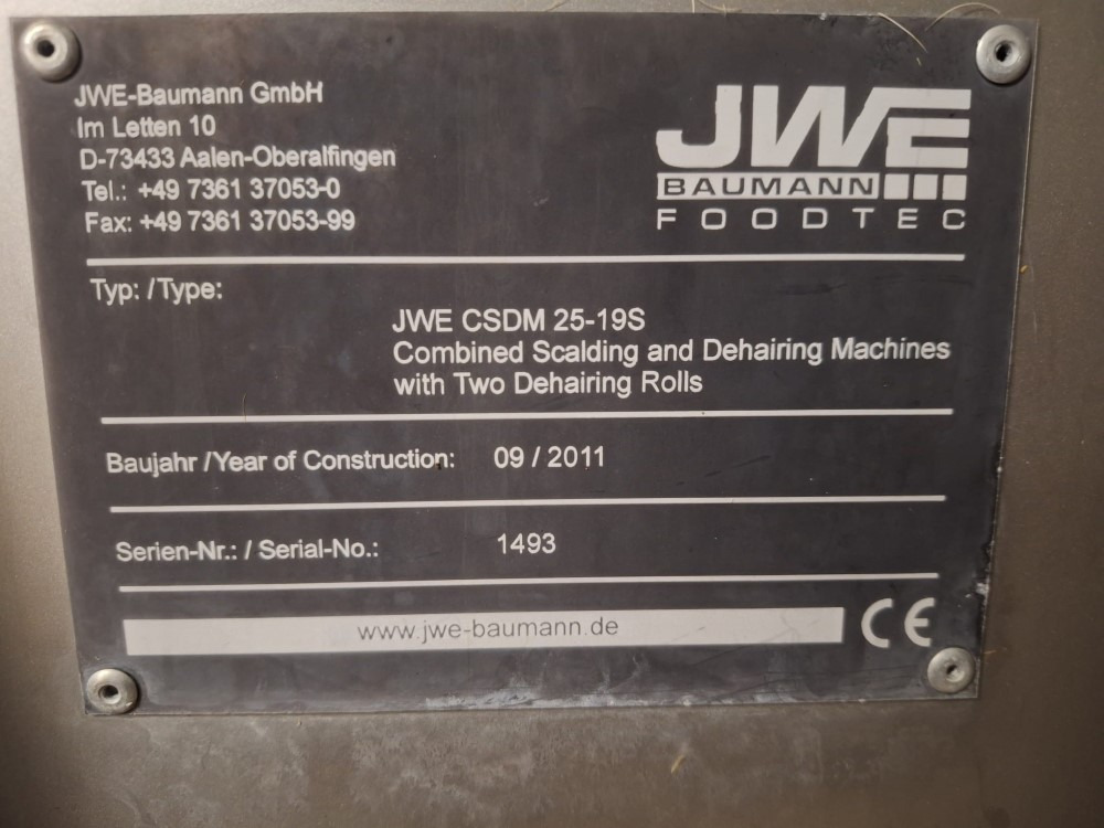 Kalttausallas JWE Baumann CSDM 25-19S Hyväkuntoinen! - Livestock equipment: picture 3 Kalttausallas JWE Baumann CSDM 25-19S Hyväkuntoinen! - Livestock equipment: picture 3