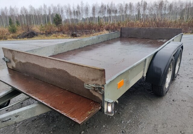 Kärppä Teliperäkärry jarrullinen - Dropside/ Flatbed trailer: picture 5 Kärppä Teliperäkärry jarrullinen - Dropside/ Flatbed trailer: picture 5