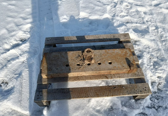 Paino 64kg - Counterweight for Farm tractor: picture 4 Paino 64kg - Counterweight for Farm tractor: picture 4