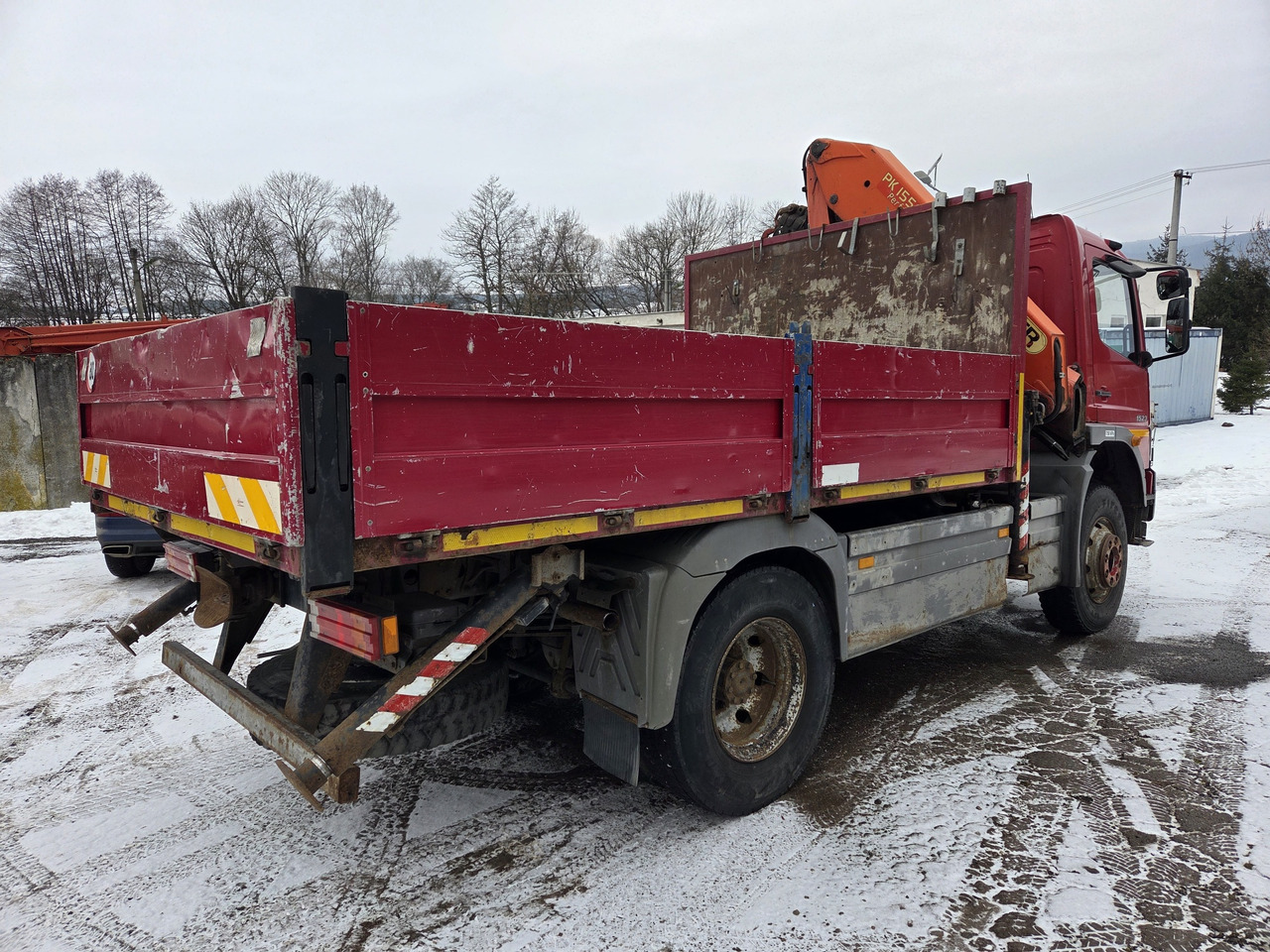 MERCEDES-BENZ ATEGO 1523 4x4 + PALFINGER 15500 RADIO CTRL - Dropside/ Flatbed truck, Crane truck: picture 5 MERCEDES-BENZ ATEGO 1523 4x4 + PALFINGER 15500 RADIO CTRL - Dropside/ Flatbed truck, Crane truck: picture 5