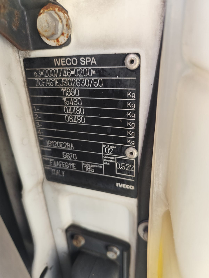 IVECO EUROCARGO 120E25 - Crane truck: picture 4 IVECO EUROCARGO 120E25 - Crane truck: picture 4