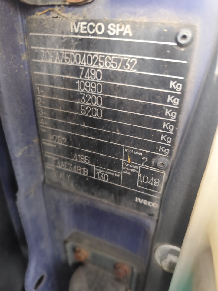 IVECO EUROCARGO 75E18 - Dropside/ Flatbed truck: picture 2 IVECO EUROCARGO 75E18 - Dropside/ Flatbed truck: picture 2