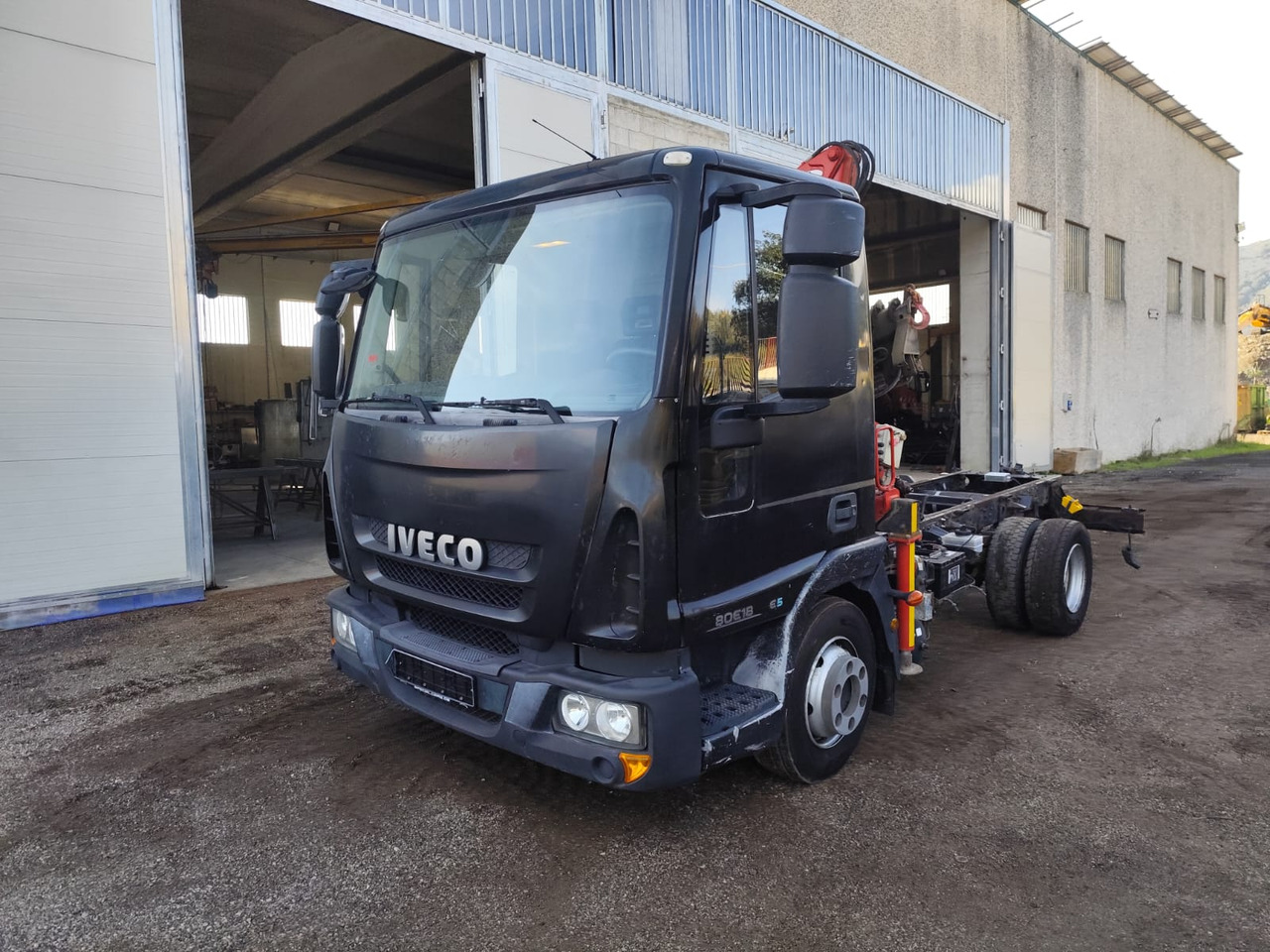 IVECO EUROCARGO 80E18 - Crane truck, Tipper: picture 1 IVECO EUROCARGO 80E18 - Crane truck, Tipper: picture 1
