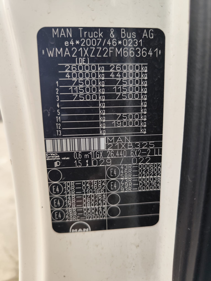 MAN TGX 26.440 leasing MAN TGX 26.440: picture 10 MAN TGX 26.440 leasing MAN TGX 26.440: picture 10