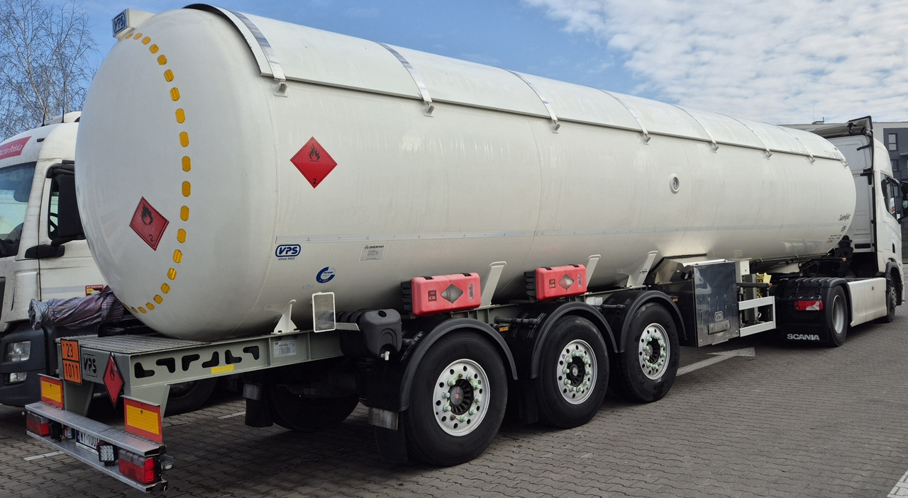 VPS CN50 LPG/ GPL/ PROPANE/ pump 4" - Tank semi-trailer: picture 1 VPS CN50 LPG/ GPL/ PROPANE/ pump 4" - Tank semi-trailer: picture 1