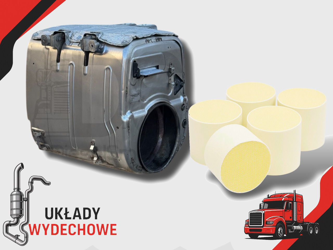 DAF XF - Catalytic converter: picture 1 DAF XF - Catalytic converter: picture 1