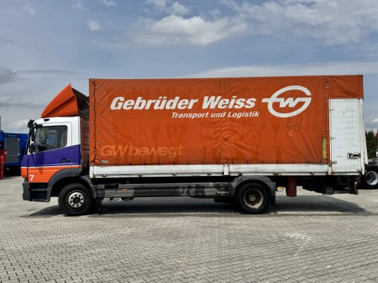 Curtainsider truck Mercedes-Benz Atego N2 Euro 6: picture 7