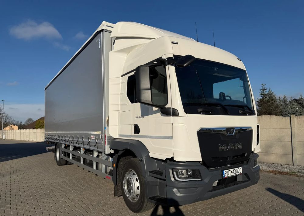 MAN TGM 18.250 FIRANA 22 euro palety! - Curtainsider truck: picture 3 MAN TGM 18.250 FIRANA 22 euro palety! - Curtainsider truck: picture 3