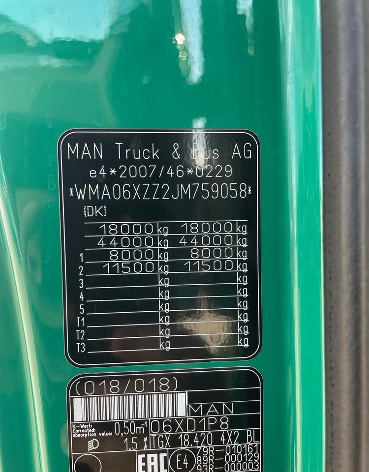 Box truck MAN TGX 18.420/ KONTENER 7,2m: picture 12