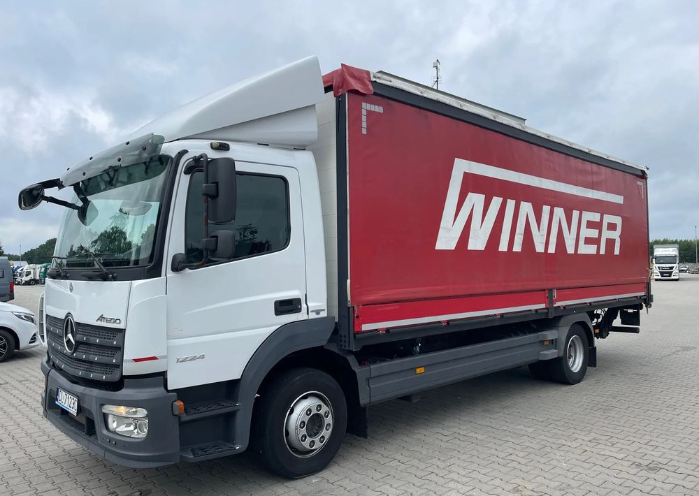 Mercedes-Benz ATEGO 1224, Klima/Burtofirana! - Curtainsider truck: picture 4 Mercedes-Benz ATEGO 1224, Klima/Burtofirana! - Curtainsider truck: picture 4