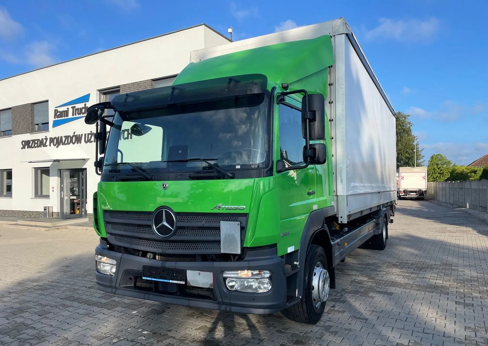 Curtainsider truck Mercedes-Benz ATEGO 1624/ KABINA SYPIALNA!: picture 1
