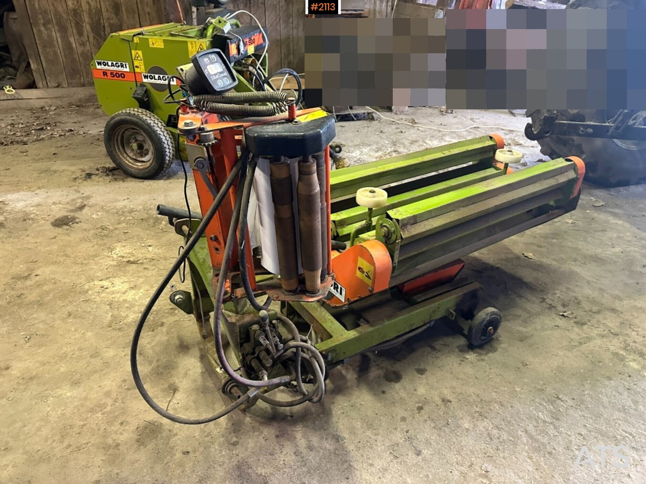Mini baler Wolagri R500 with 2 separate wrappers - Tedding equipment: picture 3 Mini baler Wolagri R500 with 2 separate wrappers - Tedding equipment: picture 3