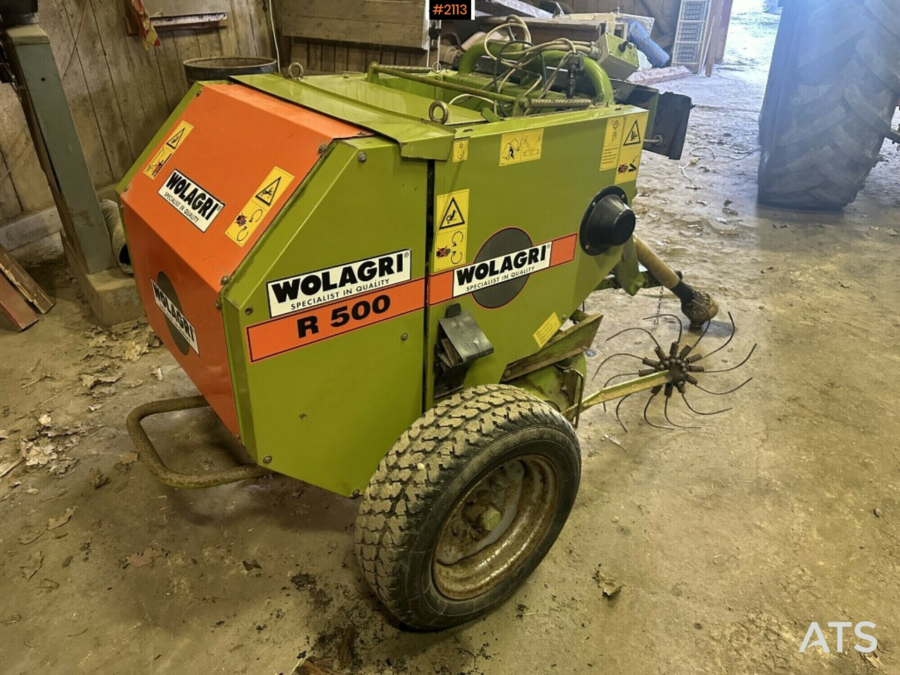 Mini baler Wolagri R500 with 2 separate wrappers - Tedding equipment: picture 2 Mini baler Wolagri R500 with 2 separate wrappers - Tedding equipment: picture 2