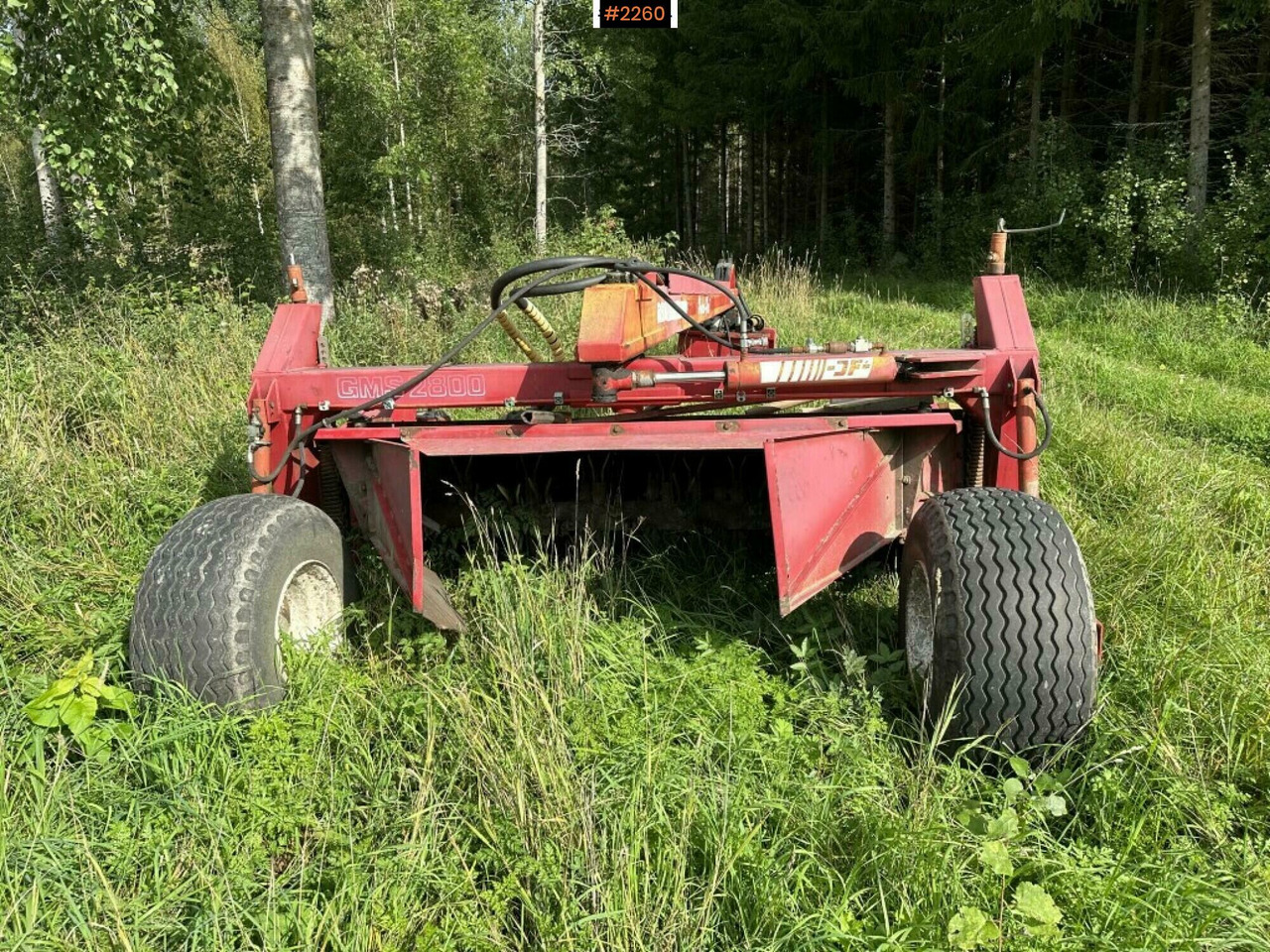 Rotary mower, JF GMS 2800 - Tedding equipment: picture 4 Rotary mower, JF GMS 2800 - Tedding equipment: picture 4