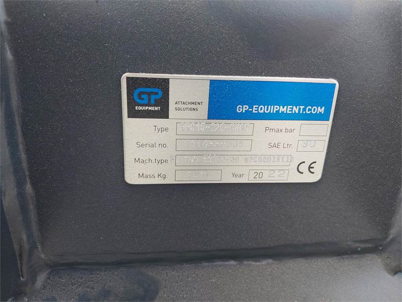 GP equipment Bakkenset CW05 - Excavator bucket for Construction machinery: picture 3 GP equipment Bakkenset CW05 - Excavator bucket for Construction machinery: picture 3