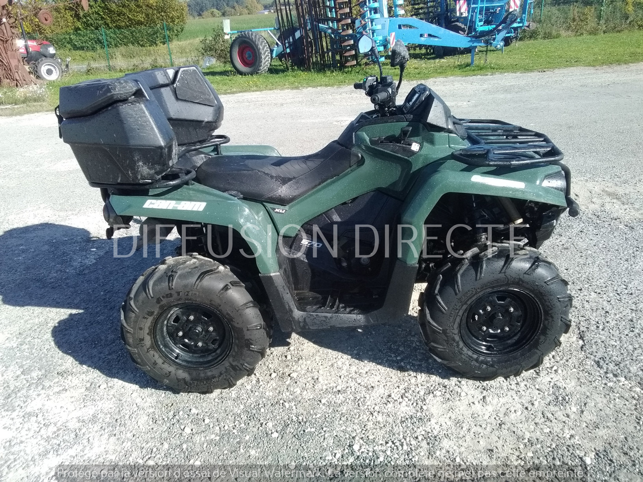 CAN-AM QUAD OUTLANDER - Farm tractor: picture 2 CAN-AM QUAD OUTLANDER - Farm tractor: picture 2