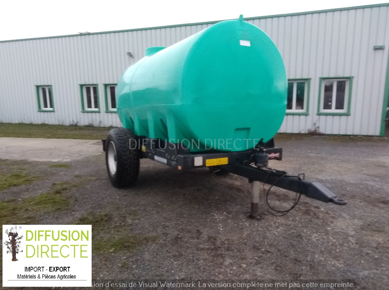 MASSON CITERNE AZOTE ET EAU MSP 80 - Tank trailer: picture 1 MASSON CITERNE AZOTE ET EAU MSP 80 - Tank trailer: picture 1