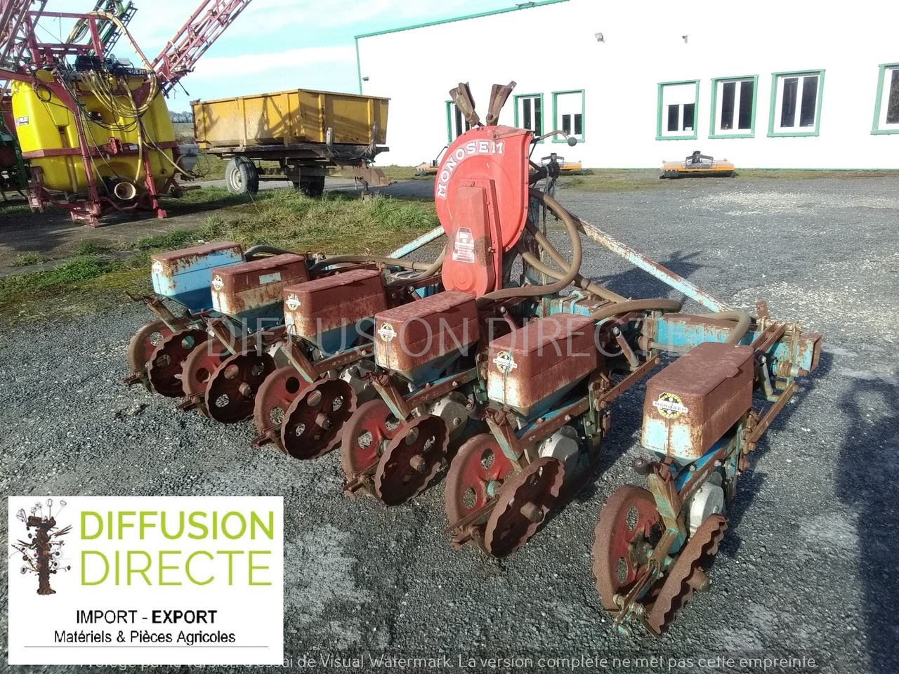 RIBOULEAU-MONOSEM SEMOIR MONOGRAINE PNU - Precision sowing machine: picture 1 RIBOULEAU-MONOSEM SEMOIR MONOGRAINE PNU - Precision sowing machine: picture 1