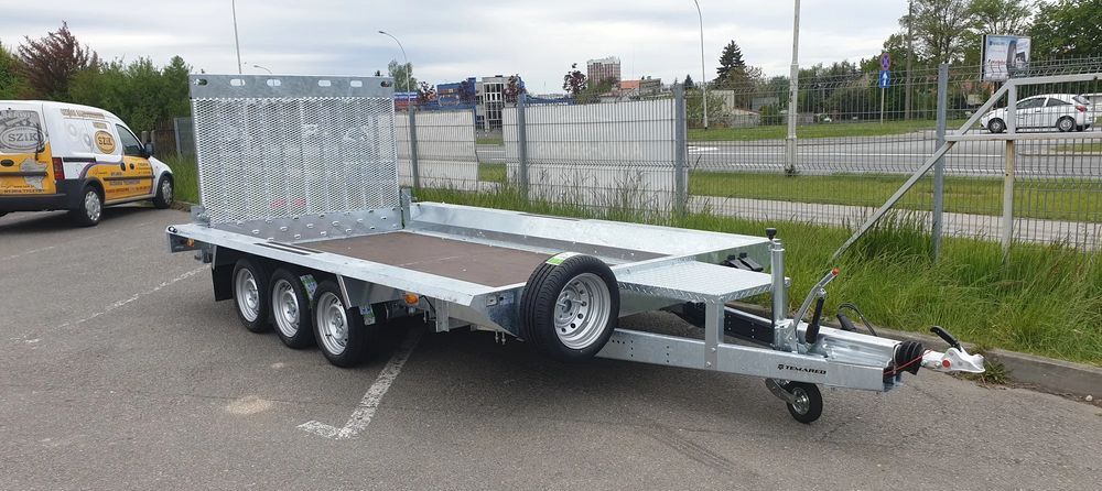 TEMARED BUILDER 3 4018 S 3 oś - Autotransporter trailer: picture 1 TEMARED BUILDER 3 4018 S 3 oś - Autotransporter trailer: picture 1