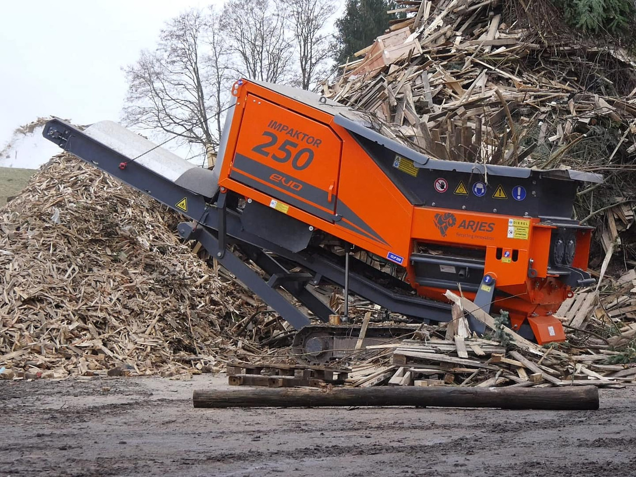 Arjes Impaktor 250 - Industrial waste shredder: picture 4 Arjes Impaktor 250 - Industrial waste shredder: picture 4