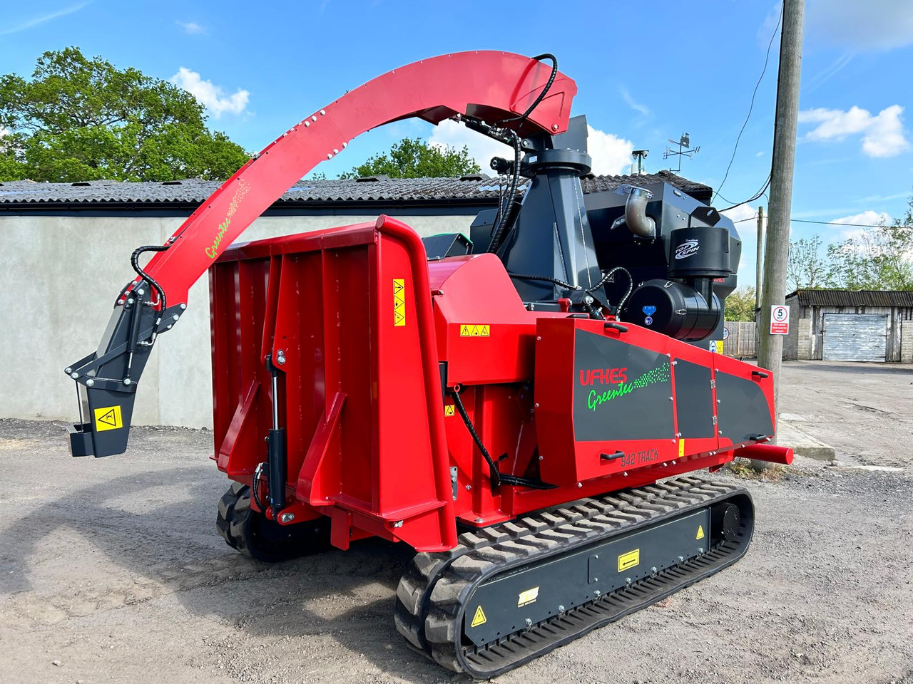 Wood chipper UFKES 942 Chipper: picture 11