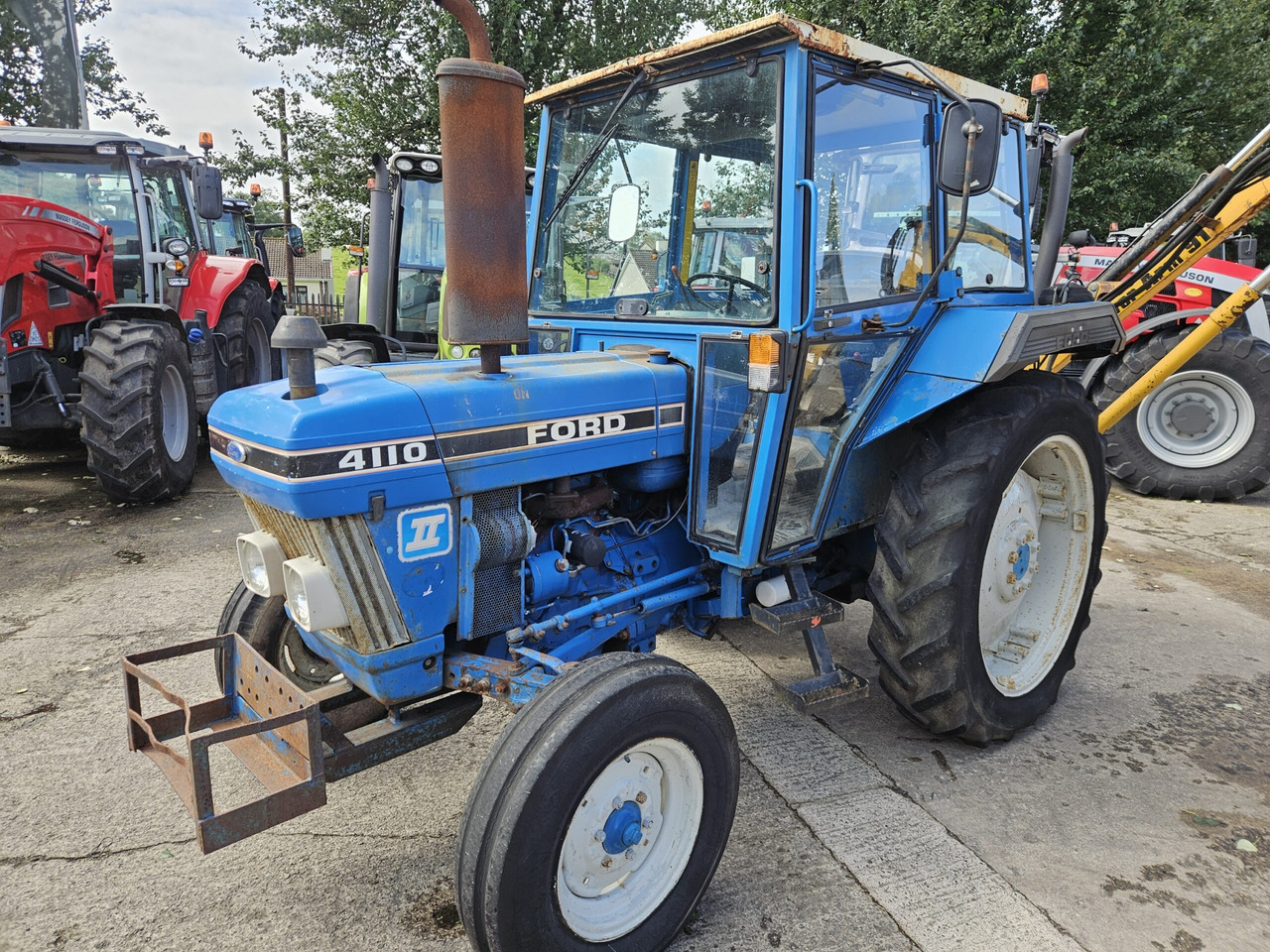 1988 Ford 4110 2wd tractor - Farm tractor: picture 2 1988 Ford 4110 2wd tractor - Farm tractor: picture 2