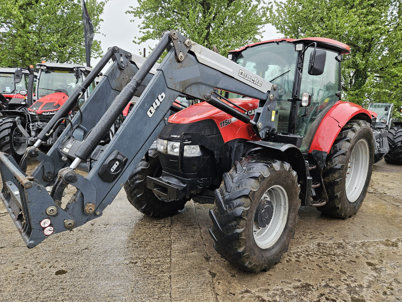 Case 115U, 2014 with Quicke Loader - Farm tractor: picture 2 Case 115U, 2014 with Quicke Loader - Farm tractor: picture 2