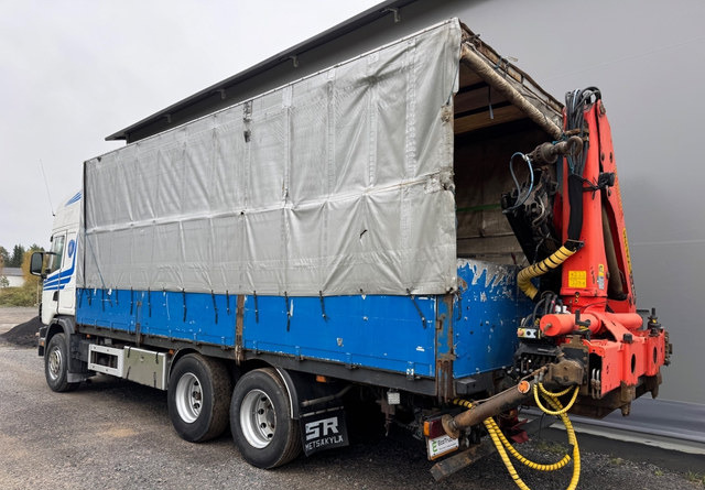 ScaniaScania 144G 6x2 - Box truck, Crane truck: picture 4 ScaniaScania 144G 6x2 - Box truck, Crane truck: picture 4