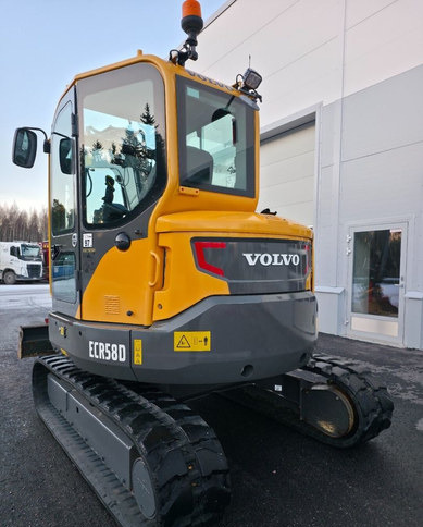 Crawler excavator VolvoECR58D + Engcon, Novatron: picture 10 Crawler excavator VolvoECR58D + Engcon, Novatron: picture 10