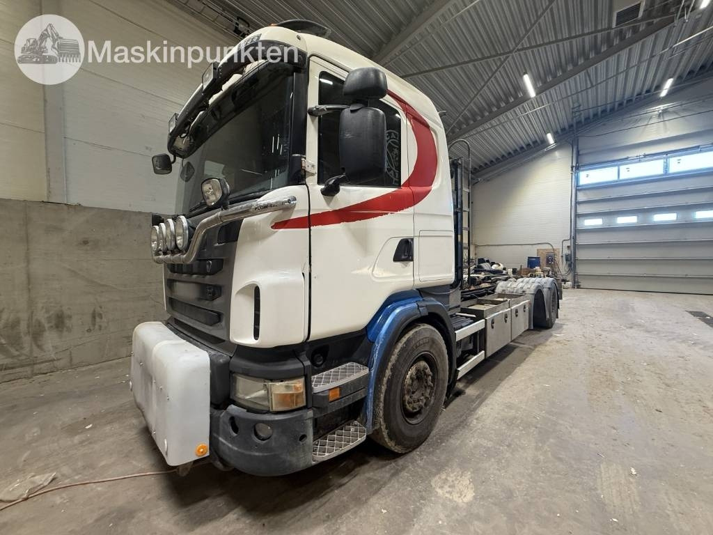 Scania Lastväxlare - Hook lift truck: picture 1 Scania Lastväxlare - Hook lift truck: picture 1