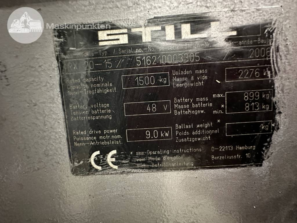Still RX20-15  leasing Still RX20-15: picture 18