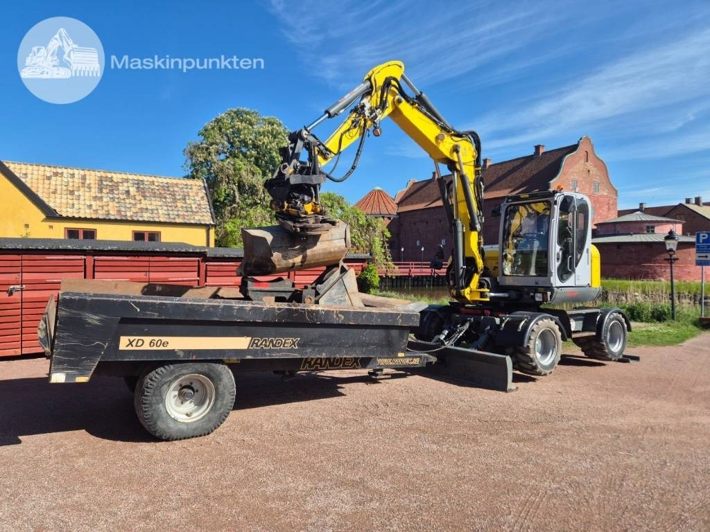 Wacker Neuson EW 100 med vagn - Wheel excavator: picture 1 Wacker Neuson EW 100 med vagn - Wheel excavator: picture 1