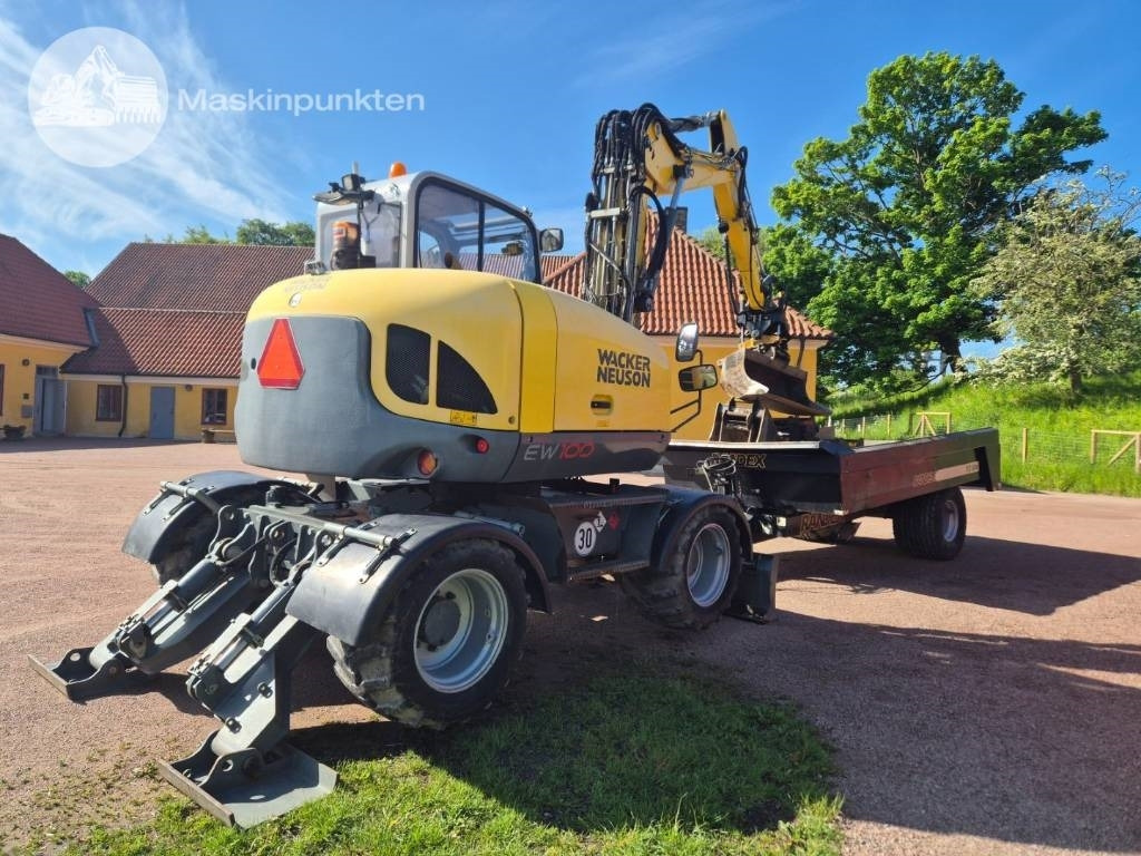 Wacker Neuson EW 100 med vagn - Wheel excavator: picture 5 Wacker Neuson EW 100 med vagn - Wheel excavator: picture 5