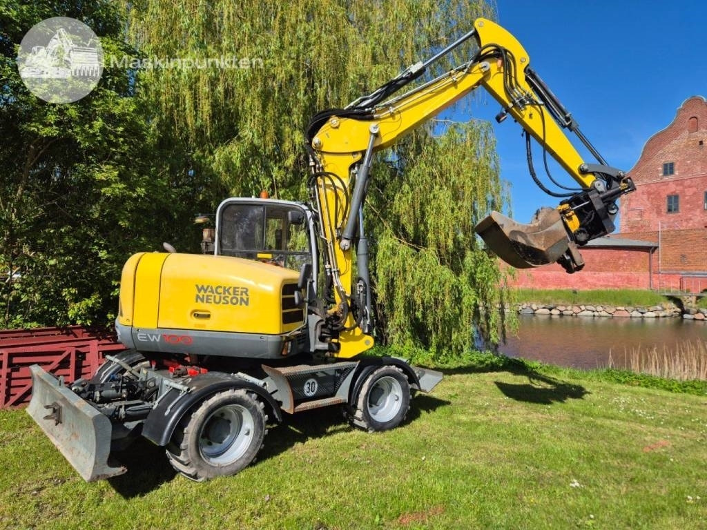 Wacker Neuson EW 100 med vagn - Wheel excavator: picture 2 Wacker Neuson EW 100 med vagn - Wheel excavator: picture 2