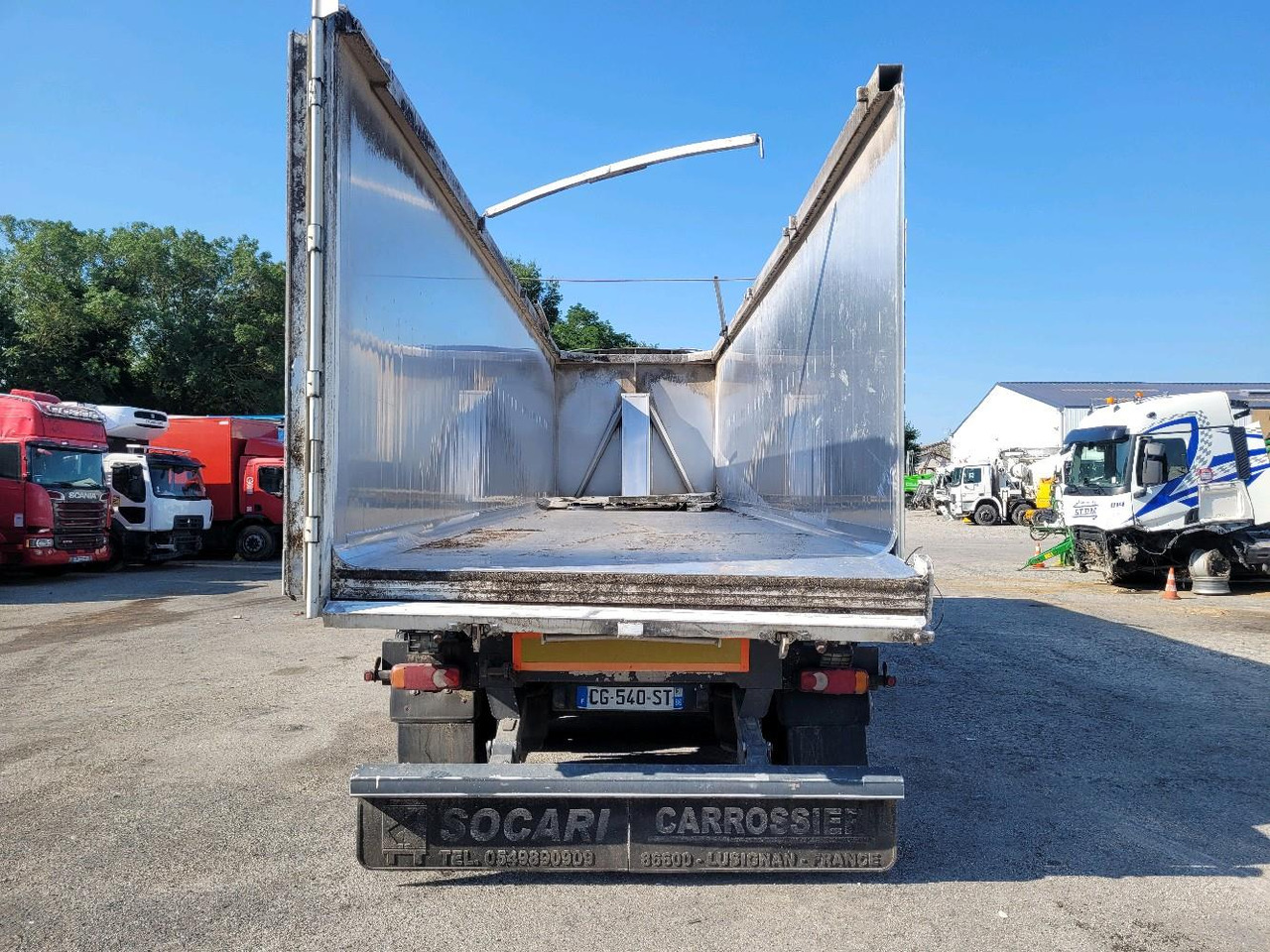 SAMRO ST3310 3 ESSIEUX - Tipper semi-trailer: picture 5 SAMRO ST3310 3 ESSIEUX - Tipper semi-trailer: picture 5