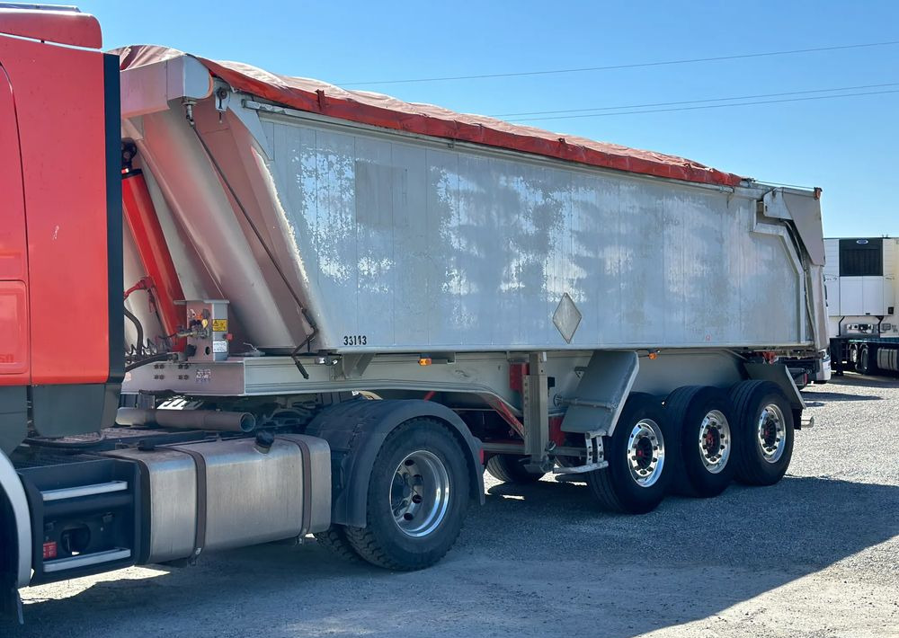 Benalu 25 m3 OSIE SAF HYDRAULICZNA KLAPA ELEKRYCZNY DACH - Tipper semi-trailer: picture 2 Benalu 25 m3 OSIE SAF HYDRAULICZNA KLAPA ELEKRYCZNY DACH - Tipper semi-trailer: picture 2