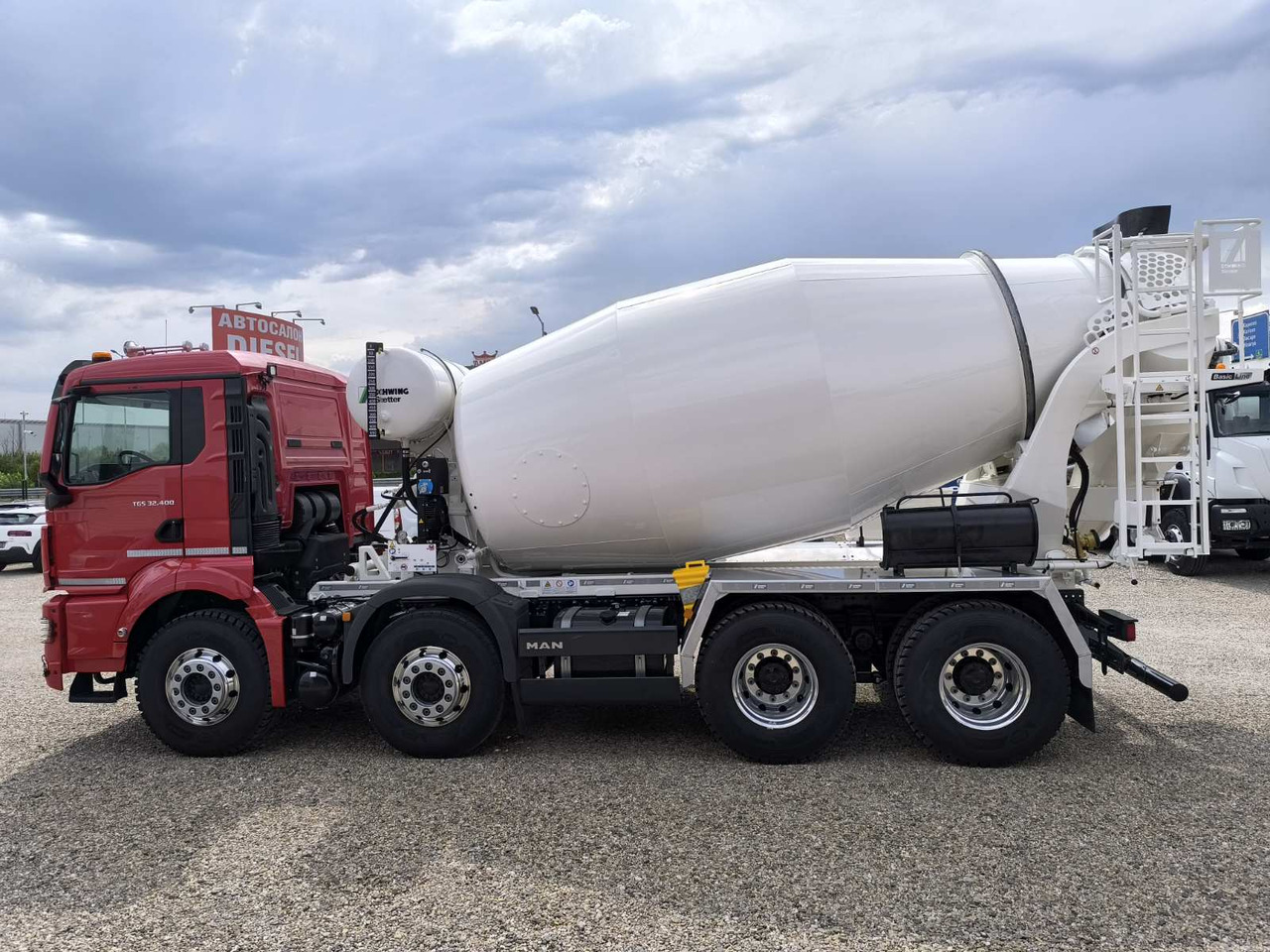 MAN TGS 32.400 STETTER 9M3 - Concrete mixer truck: picture 4 MAN TGS 32.400 STETTER 9M3 - Concrete mixer truck: picture 4