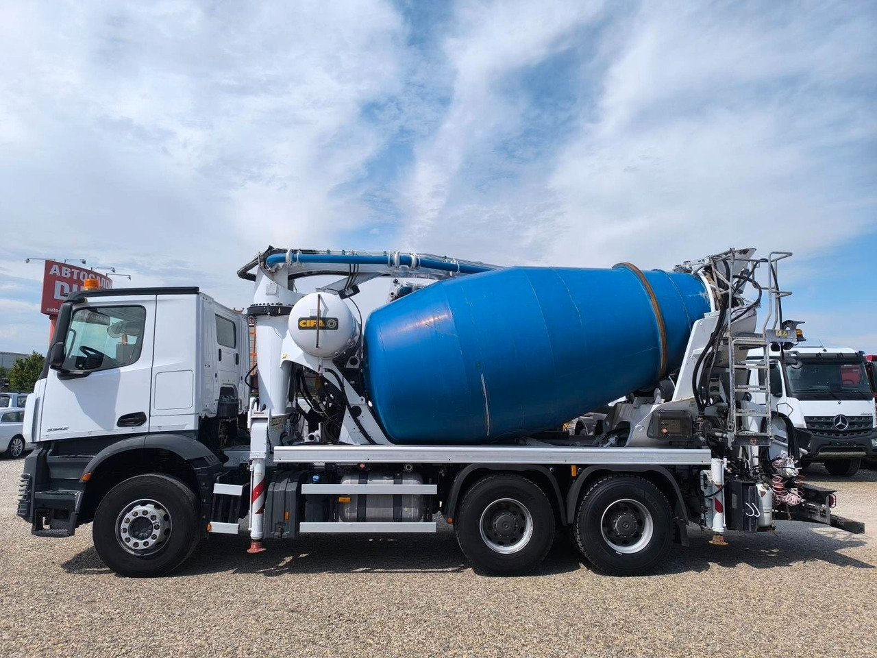 Mercedes-Benz AROCS 3342 CIFA MK25H - Concrete pump truck: picture 4 Mercedes-Benz AROCS 3342 CIFA MK25H - Concrete pump truck: picture 4