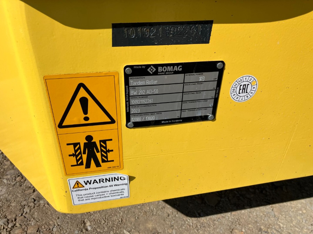 BOMAG DE BW 202 AD-50 Stage II/Tier 2 - Road roller: picture 2 BOMAG DE BW 202 AD-50 Stage II/Tier 2 - Road roller: picture 2