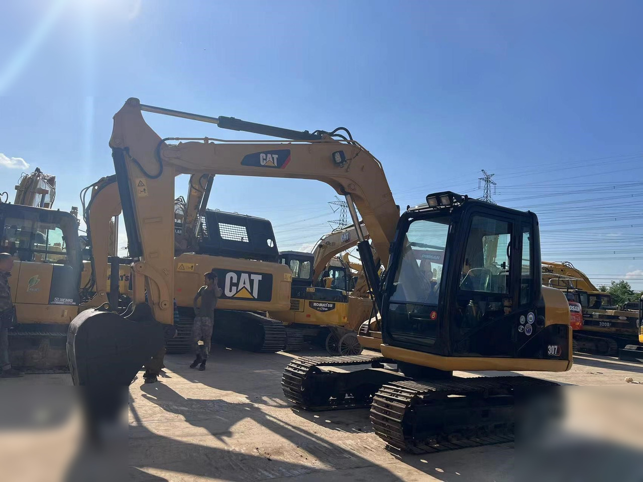 CATERPILLAR 307D - Crawler excavator: picture 4 CATERPILLAR 307D - Crawler excavator: picture 4