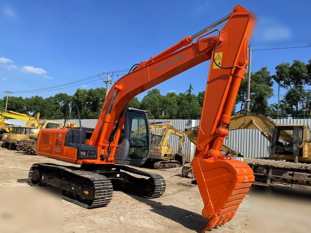HITACHI ZX120 - Crawler excavator: picture 5 HITACHI ZX120 - Crawler excavator: picture 5