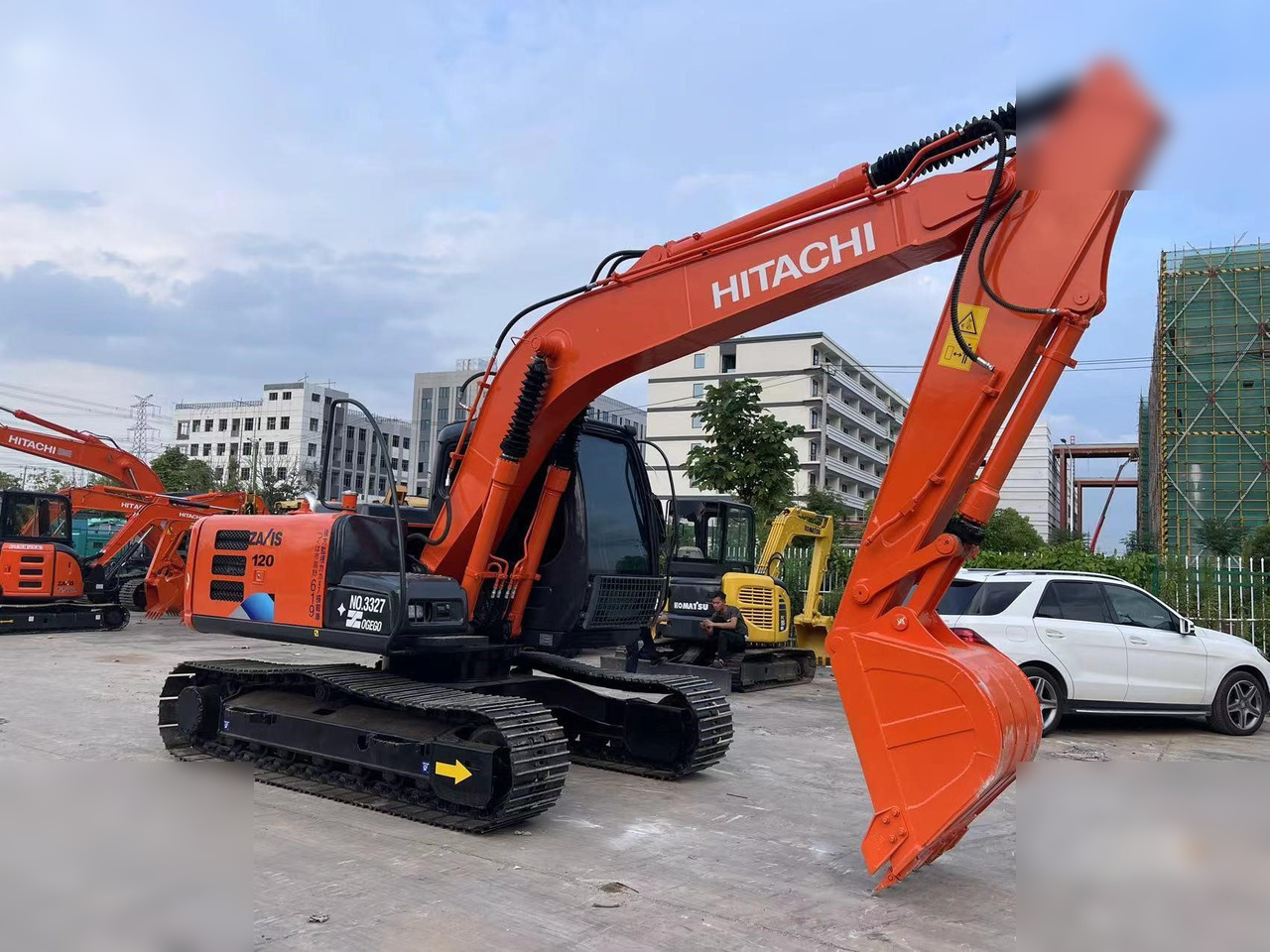 HITACHI ZX120 - Crawler excavator: picture 2 HITACHI ZX120 - Crawler excavator: picture 2